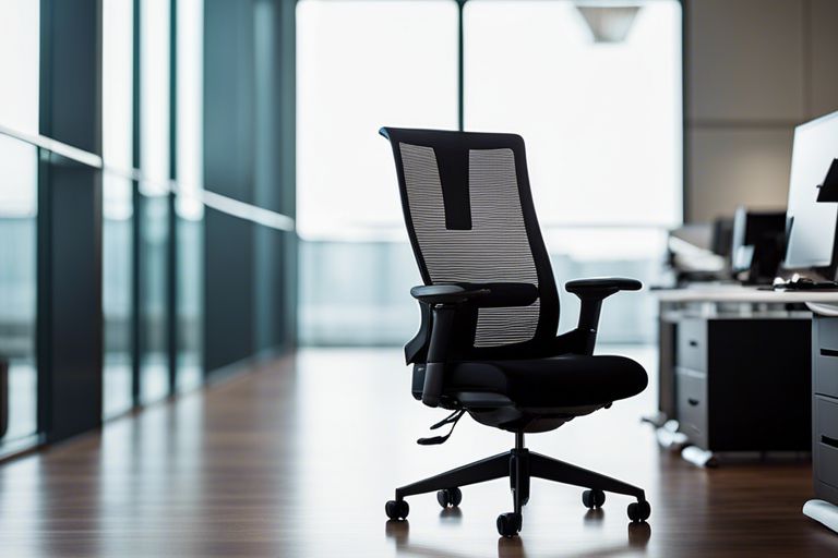 How can you improve posture and reduce back pain with the right office chair?